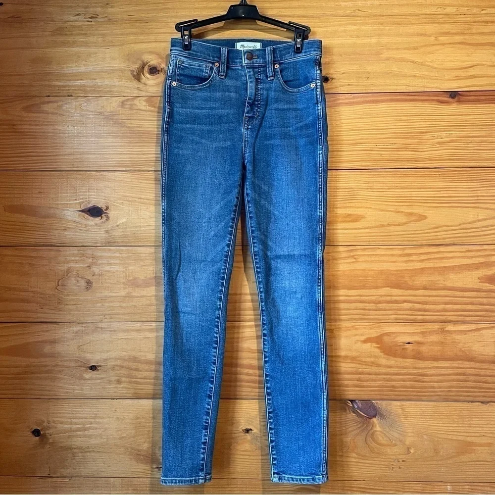Madewell 10” High Rise Stretchy Skinny Jeans: Tencel Denim Edition 25